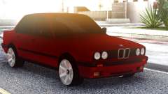 BMW E30 Original Red pour GTA San Andreas