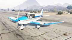 Robin DR-400 vivid sky blue pour GTA 5