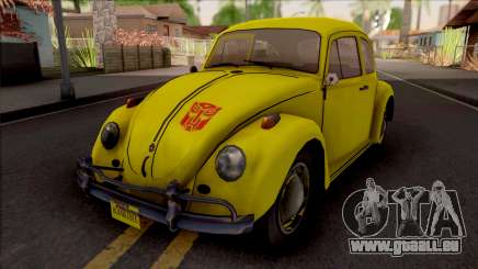 Volkswagen Beetle Transformers G1 Bumblebee für GTA San Andreas