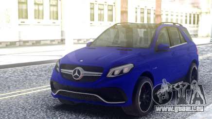 Mercedes-Benz GLE 63S Blue für GTA San Andreas