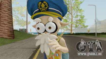 Capn Cuttlefish (Splatoon) für GTA San Andreas