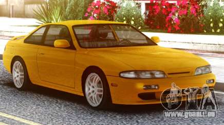 Nissan Silvia S14 Zenki Yellow für GTA San Andreas
