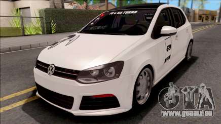 Volkswagen Polo 1.6 TDI-R Black-Smoke für GTA San Andreas