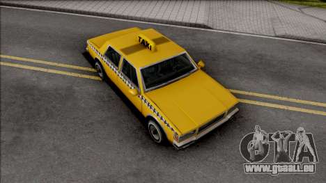 Declasse Taxi 1987 pour GTA San Andreas