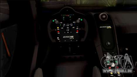 McLaren 650S GT3 2015 Itasha Liliya 4k pour GTA San Andreas