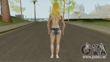 Keisha Topless für GTA San Andreas