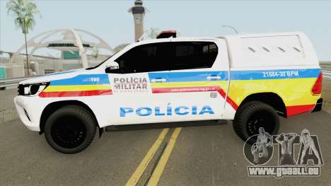 Toyota Hilux 2017 (PMMG) pour GTA San Andreas