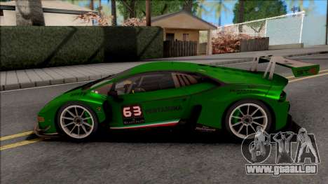 Lamborghini Huracan GT3 2015 Paint Job Preset 1 pour GTA San Andreas