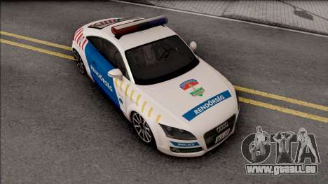 Audi TT Magyar Rendorseg Updated Version pour GTA San Andreas