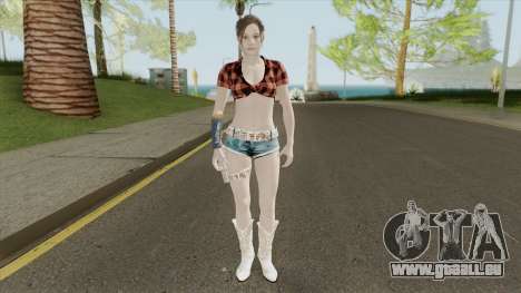 Claire Redfield Cowgirl (RE2 Remake) pour GTA San Andreas
