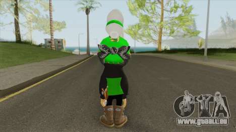 Inkling Boy Green V1 (Splatoon) pour GTA San Andreas