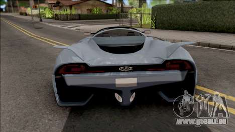 SSC Tuatara 2011 Low Reflections Style pour GTA San Andreas