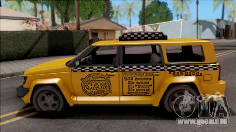 Saints Row IV Steer Taxi für GTA San Andreas
