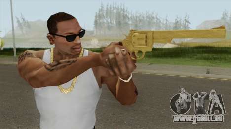 Smith And Wesson M29 Revolver (Gold) für GTA San Andreas