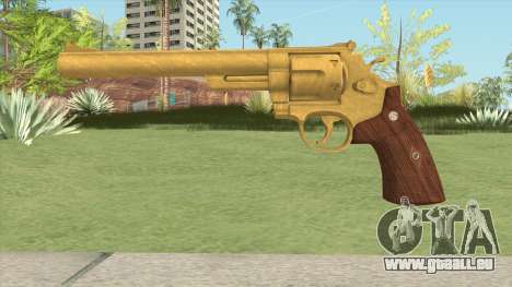 Smith And Wesson M29 Revolver (Gold) pour GTA San Andreas