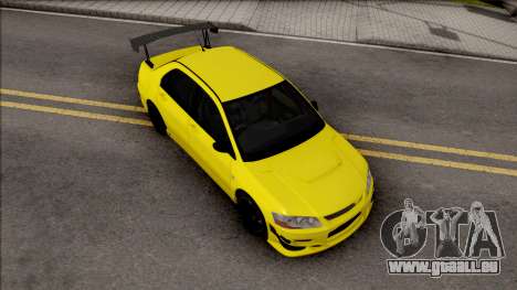 Mitsubishi Lancer EVO VII Initial D Fifth Stage pour GTA San Andreas