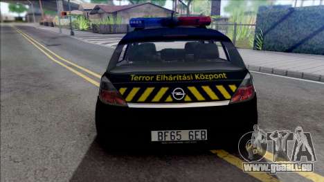 Opel Astra H Terror Elharitasi Kozpont für GTA San Andreas