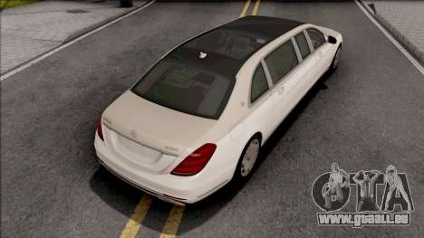 Mercedes-Maybach S650 Pullman 2019 für GTA San Andreas