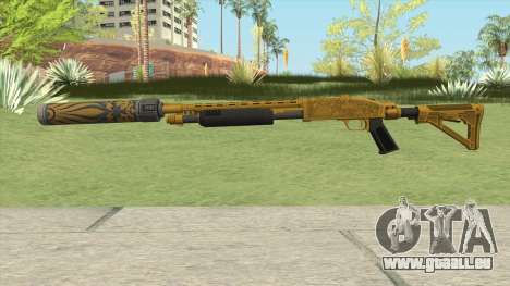 Shrewsbury Pump Shotgun (Luxury Finish) GTA V V3 pour GTA San Andreas