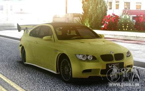 BMW M3 G-Power GT2 S Hurricane 2017 pour GTA San Andreas