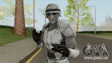 Snow Combat Armor (Fallout 3) pour GTA San Andreas