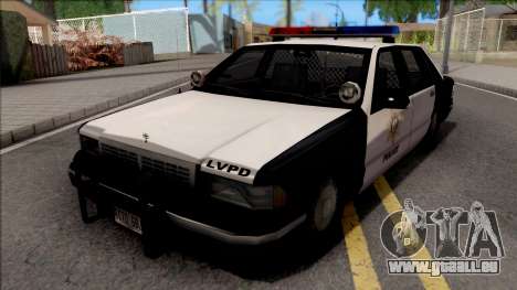 Chevrolet Caprice 1992 Police LVPD SA Style pour GTA San Andreas