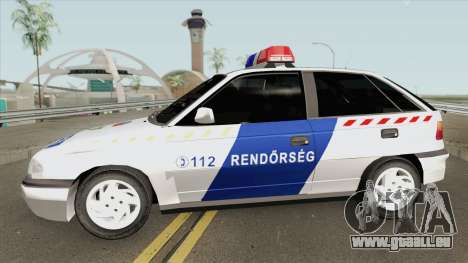 Opel F Astra Classic (Hungarian Police) V2 pour GTA San Andreas