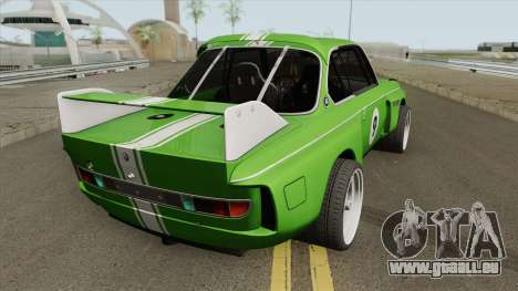 BMW 3.0 CSL 1975 (Green) pour GTA San Andreas
