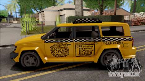 Saints Row IV Steer Taxi IVF für GTA San Andreas