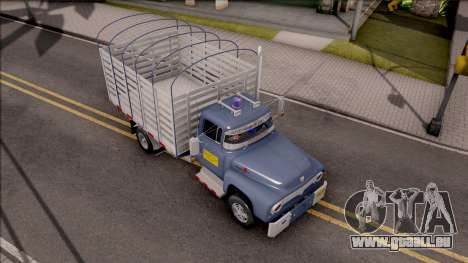 Ford F-350 Con Estacas pour GTA San Andreas