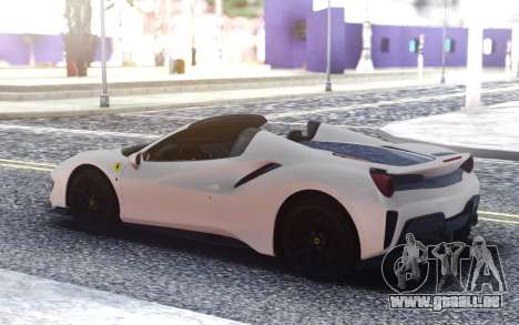Ferrari 488 Pista Spider 2019 pour GTA San Andreas