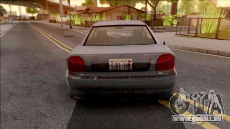 Schafter from GTA IV pour GTA San Andreas