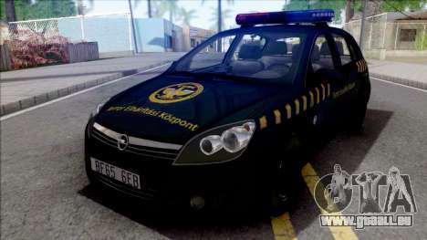 Opel Astra H Terror Elharitasi Kozpont für GTA San Andreas