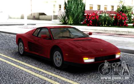 1987 Ferrari Testarossa US-Spec für GTA San Andreas