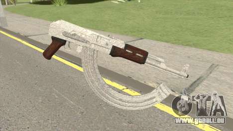 AK-47 Silver für GTA San Andreas