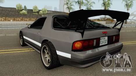 Mazda RX7 FC3S Initial D Fifth Stage Remastered pour GTA San Andreas