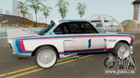 BMW 3.0 CSL 1975 (White) pour GTA San Andreas