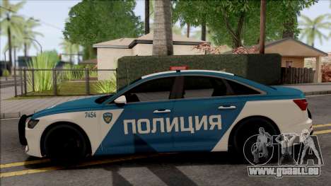 Audi A6 C8 2019 Russian Police pour GTA San Andreas