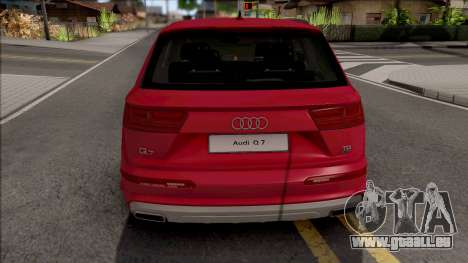 Audi Q7 Comfort Line für GTA San Andreas