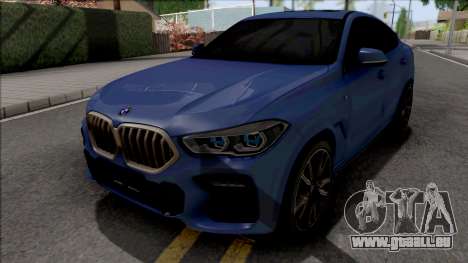 BMW X6 M50i 2020 pour GTA San Andreas