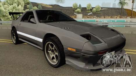 Mazda RX7 FC3S Initial D Fifth Stage Remastered pour GTA San Andreas