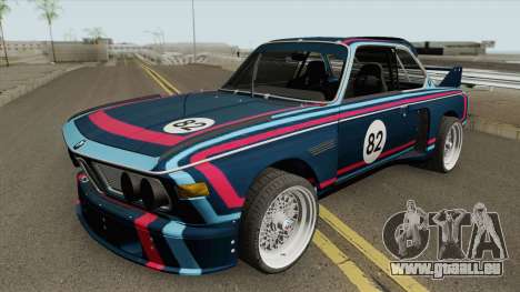 BMW 3.0 CSL 1975 (Blue) pour GTA San Andreas