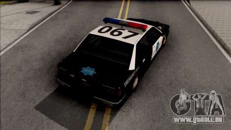 Chevrolet Caprice 1992 Police SFPD SA Style für GTA San Andreas