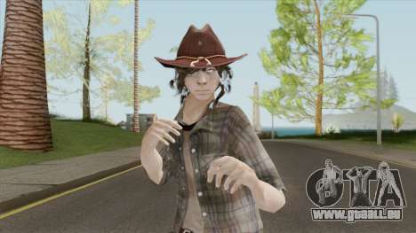 Carl Grimes Season 6 Skin pour GTA San Andreas