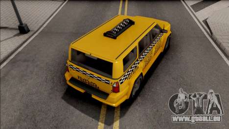 Saints Row IV Steer Taxi IVF pour GTA San Andreas