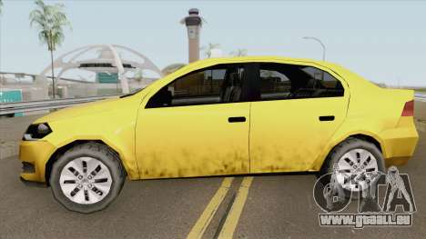 Volkswagen Voyage G6 Taxi pour GTA San Andreas