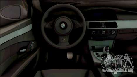 BMW M5 E60 Magyar Rendorseg pour GTA San Andreas