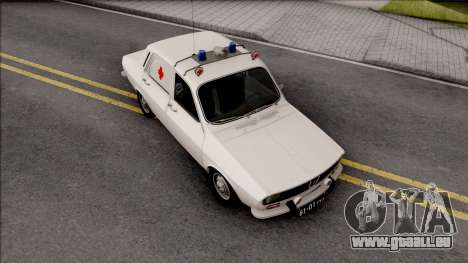 Dacia 1301 1971 Soviet Medical Service pour GTA San Andreas