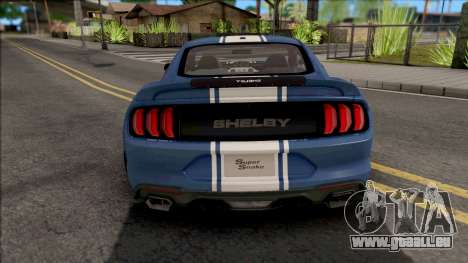 Ford Mustang Shelby Super Snake 2019 pour GTA San Andreas