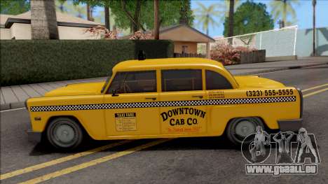 GTA III Declasse Cabbie SA Style für GTA San Andreas